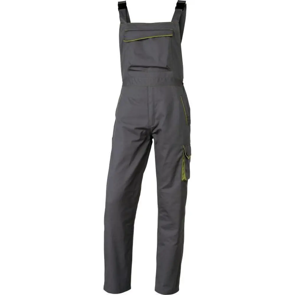 Полукомбинезон рабочий Delta Plus Panostyle цвет серый размер L рост 172-180 см STLM-2167496