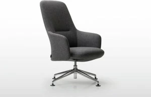 Quinti Sedute 4-спицевое кресло с высокой спинкой Level