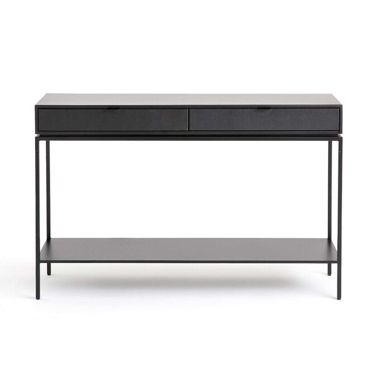 Металлическая и кожаная консоль с ящиками AMPM Réalto ARCH-00055041 - Вид №2