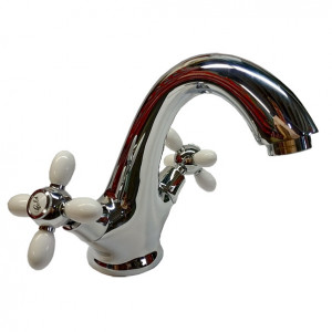 042-G SPECTRUM white  Смеситель для умывальника  ARGO kran