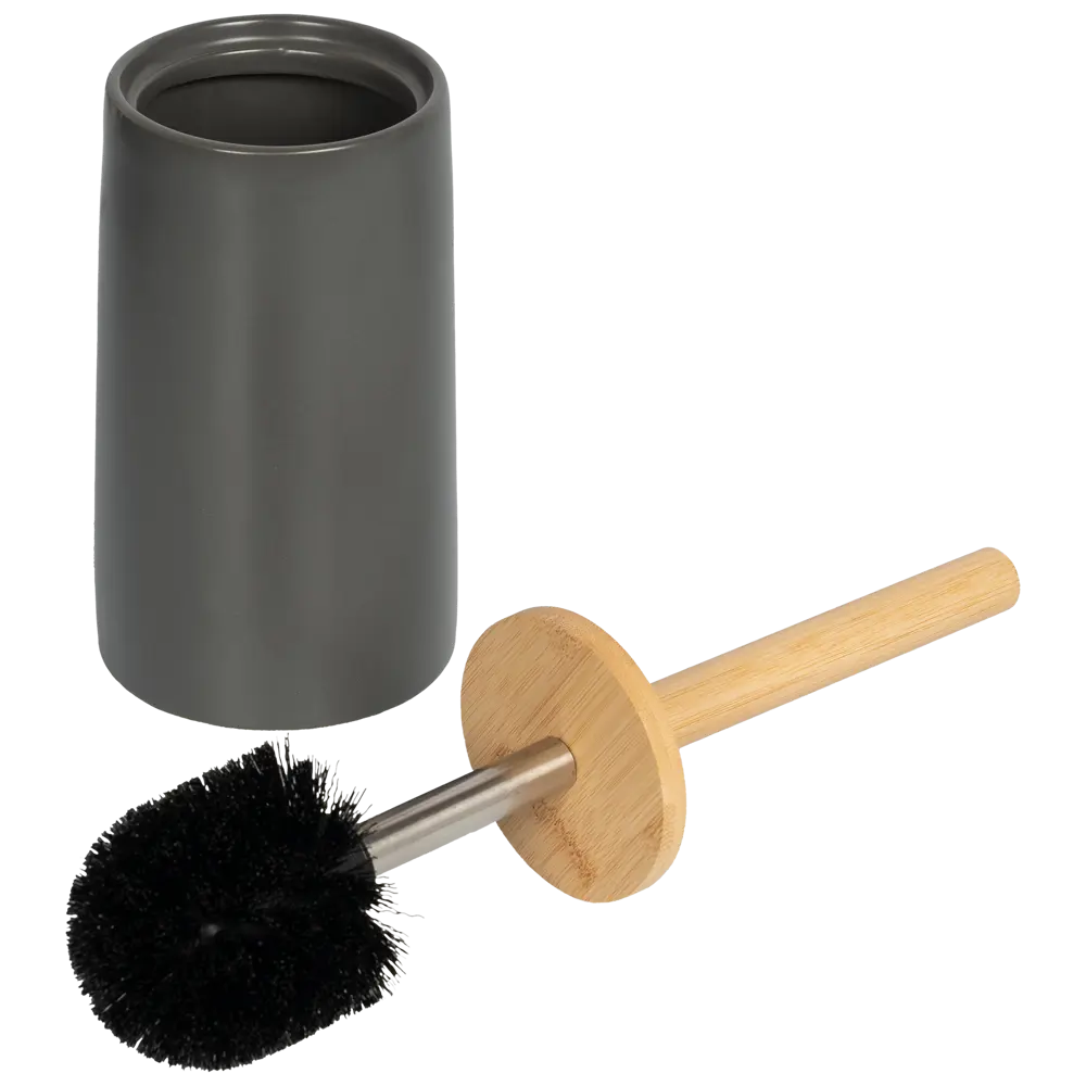 Ёршик для унитаза Swensa Harry SWC-2501-GR-05 цвет серый STLM-2031627 - Вид №1