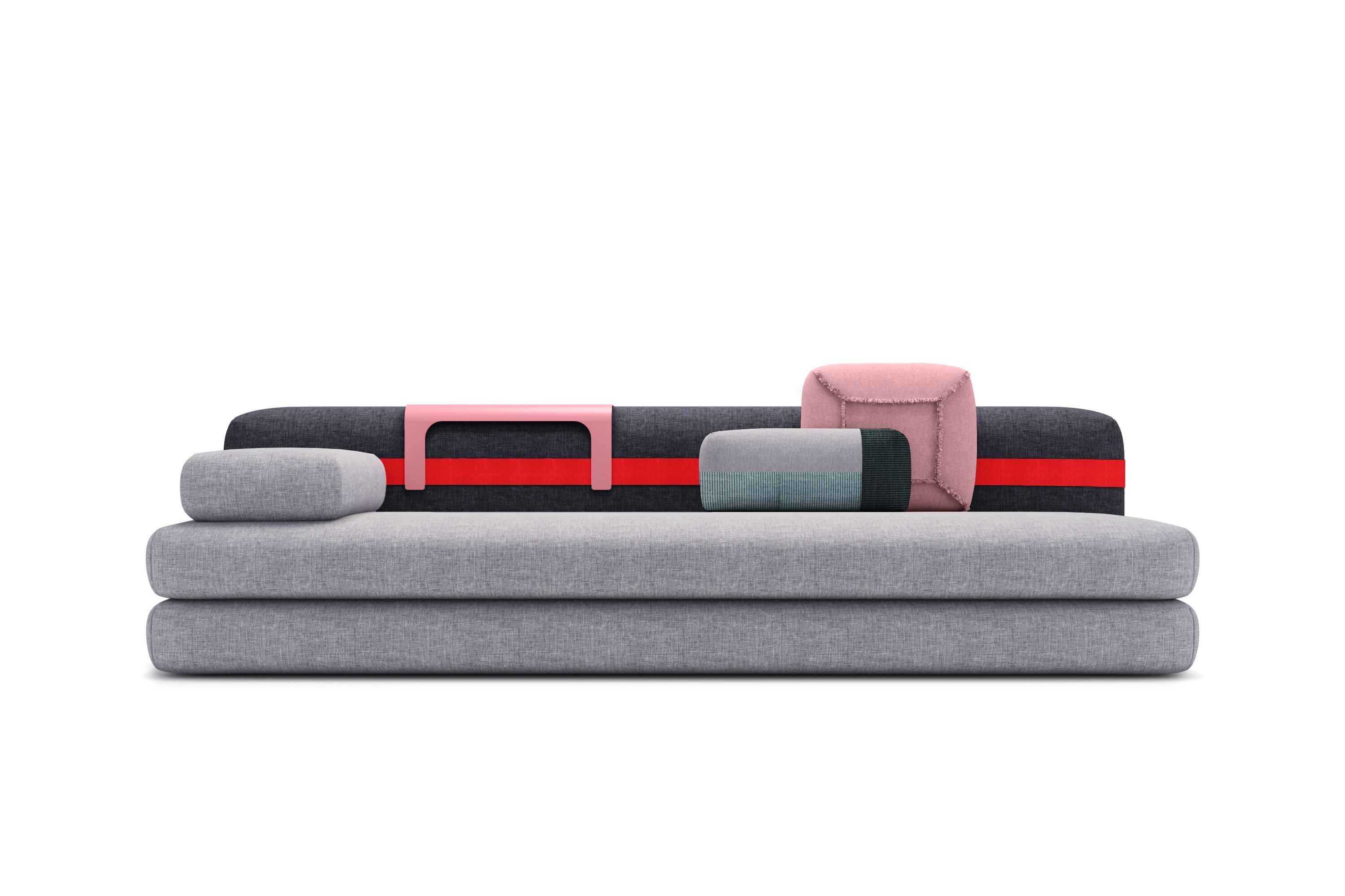 Ткань диван HANNABI MODEL NO.05 HYBRID ARCH-00039976 - Вид №2