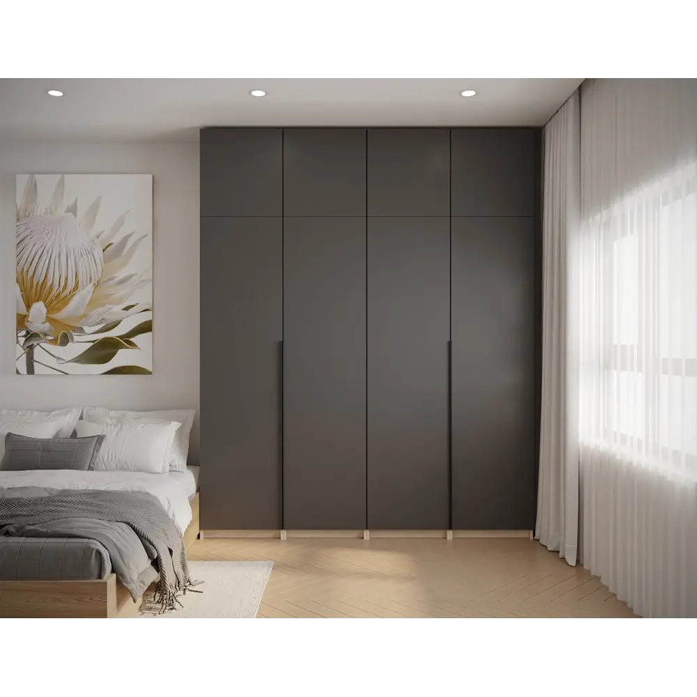 Дверь Лион 59.4x225.8x1.8 см ДСП цвет серый Santreyd STLM-2048126 - Вид №7