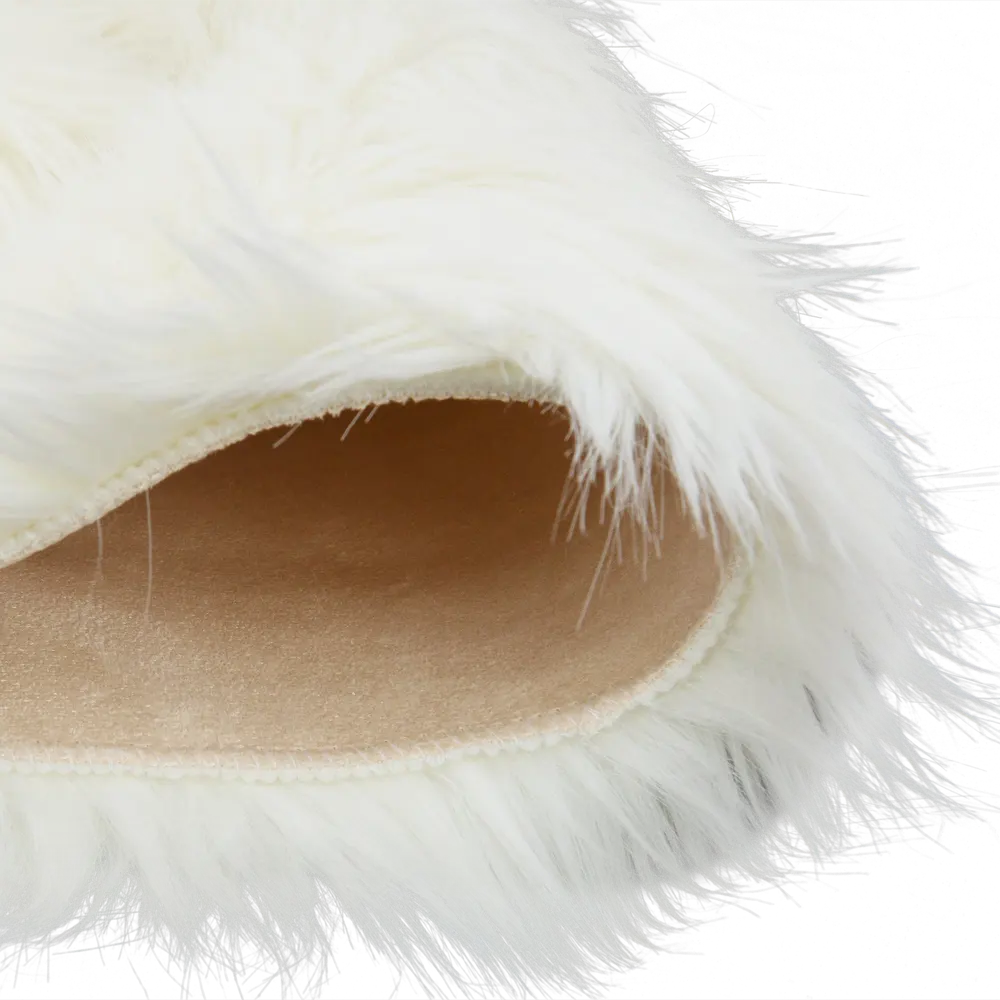 Шкура овечья искусственная, 60x90x6.5 см, цвет белый Amigo STLM-2128548 - Вид №2