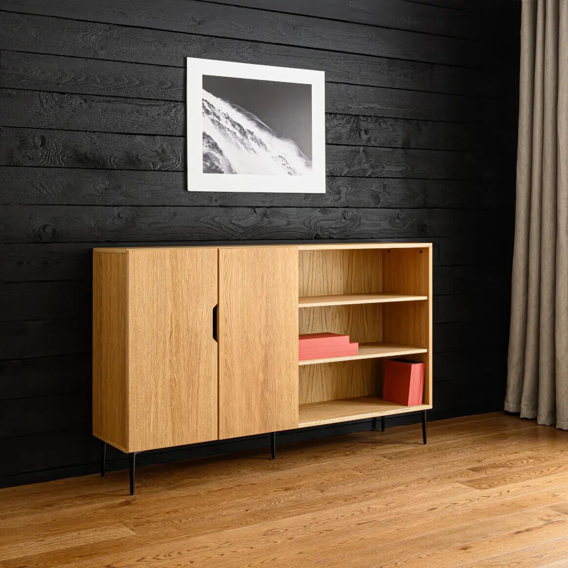 Шкаф из шпона с распашными дверями Radis Noble ARCH-00141510 - Вид №5