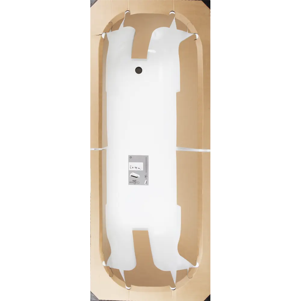 Стальная ванна Santreyd Alcora 150x70 с ножками 82150851 ВИЗ STLM-0020443 - Вид №1