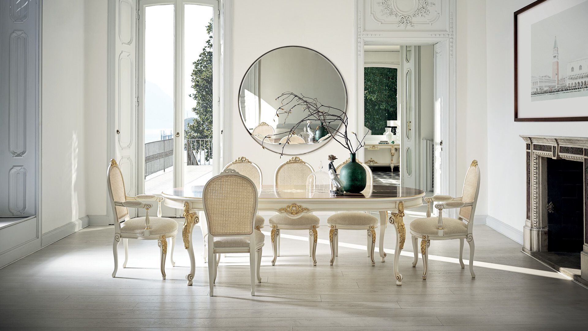 Овальный стол с инкрустированной столешницей ANGELO CAPPELLINI New Classic Interiors ARCH-00118698 - Вид №2