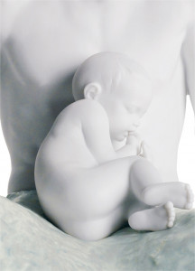 10669048 LLADRO Фигурка Lladro "Отец" 22x27см Фарфор