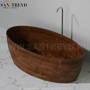 UWD MADRA N1 Ванна свободностоящая 163 см из сапели N1Madra163.sapele