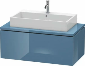 LC581404747 Тумбочка для консоли L-Cube #LC5814 1020 x 547 мм Каменно-синий глянцевый лак