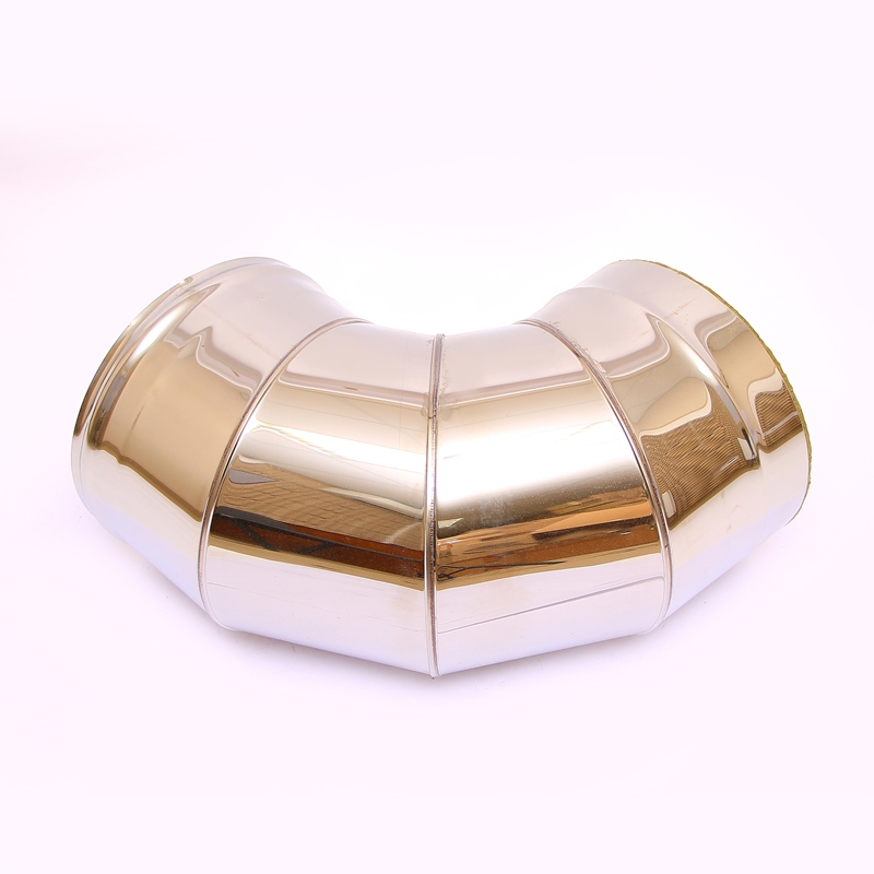 Сэндвич-колено 90" Ferrum Ф180х280 оцинкованная сталь (430/0,5мм) FD08180N4FC - Вид №2