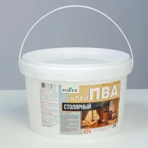 91373060 Клей ПВА Ecolux 6783354 столярный 2 л STLM-0892292
