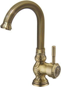 Смеситель ZorG Antic A 204U-BR для раковины, бронза