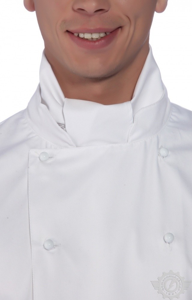 66022 Куртка поварская "Люкс" двубортная  Повар  размер 48-50/182-188 Спецодежда  - Вид №4