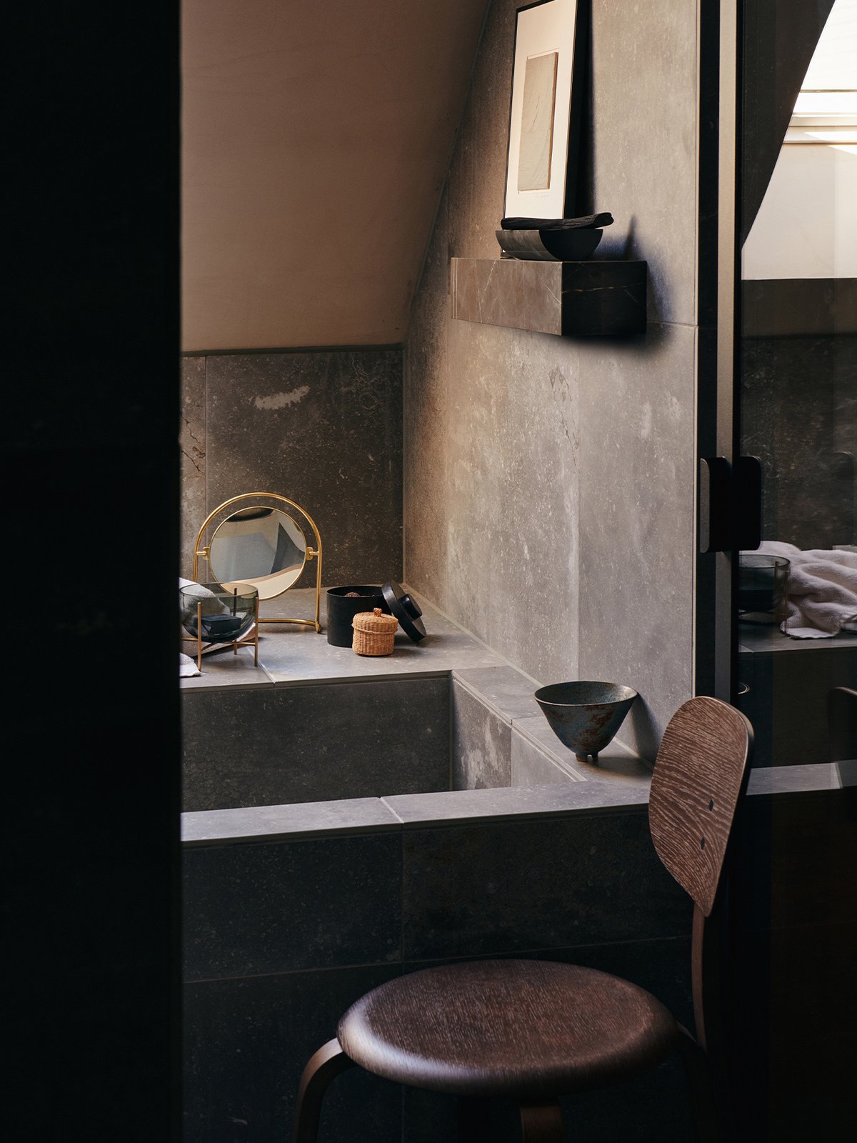 8350849 MENU Afteroom фанера, обеденный стул Темный мореный дуб  - Вид №14