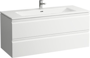 H8619674631041 Тумба с раковиной, 2 ящика и компактный сифон 861967 LAUFEN PRO