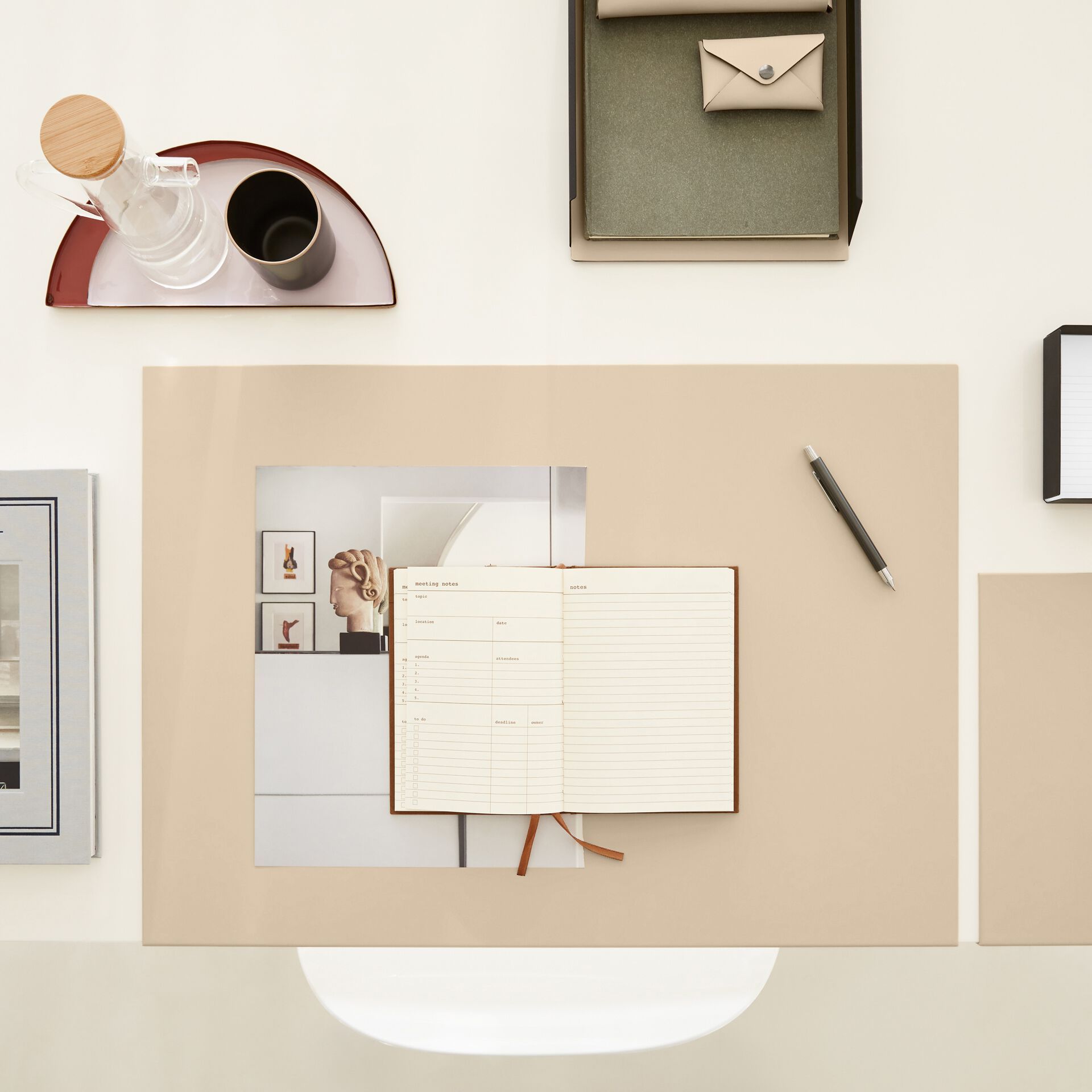 Набор столов из стали и кожи EGLOOH Муар ARCH-00105576 - Вид №44