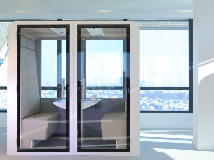 SBS Silence Business Solutions Акустическая будка с мультимедийным подключением для двух человек Procyon sun-id-1433376 - Вид №7