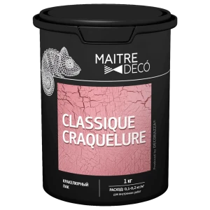 Лак кракелюрный Maitre Deco «Classique Craquelure» 1 кг