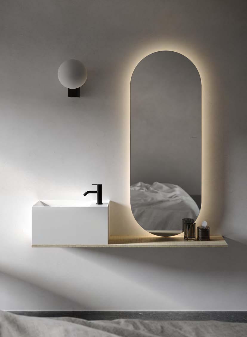 Накладная раковина на столешницу  овальная Inbani Facett sun-id-1387547 - Вид №5