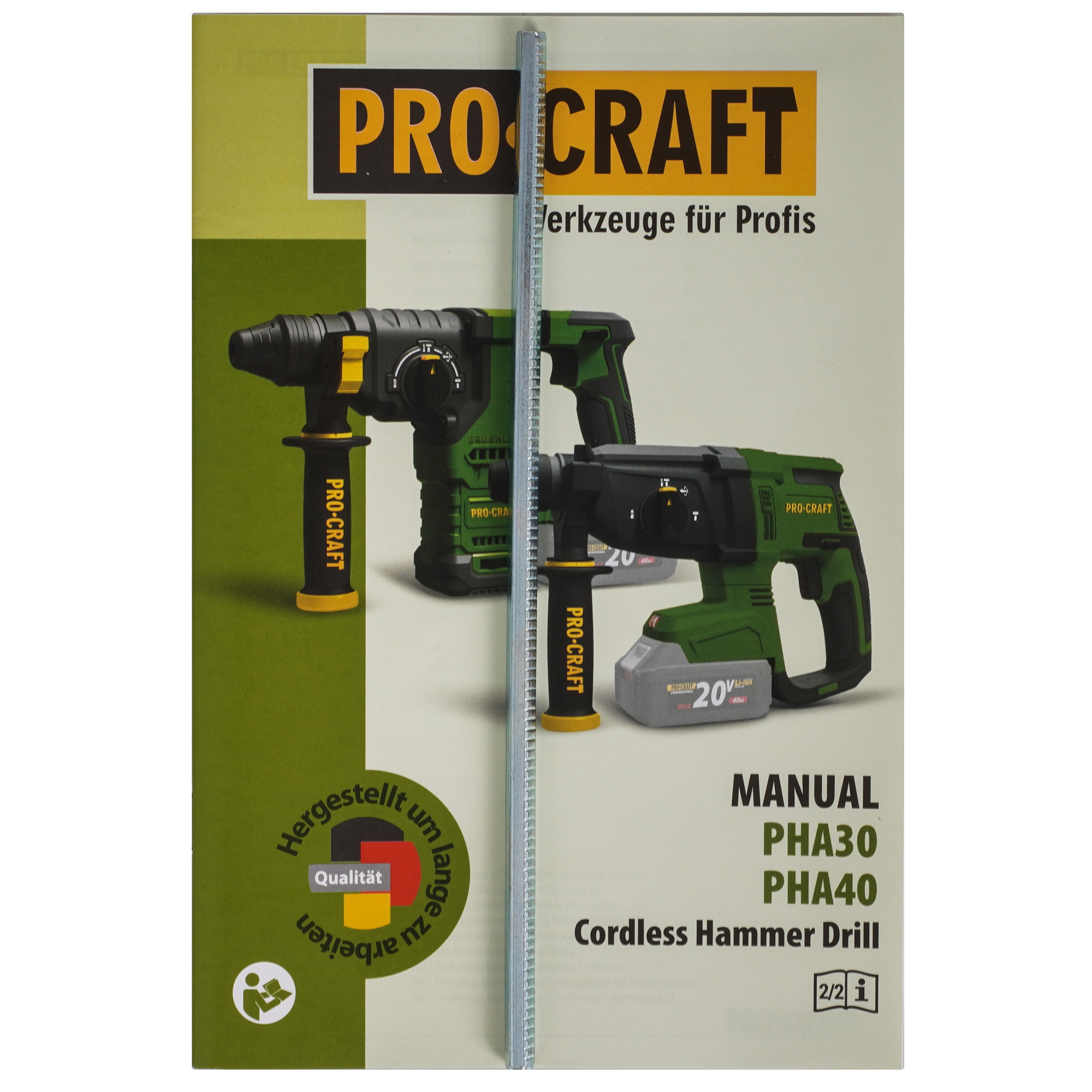 Перфоратор Procraft PHA40  , Без ЗУ, Без АКБ 9277915 STDN-0132346 - Вид №5