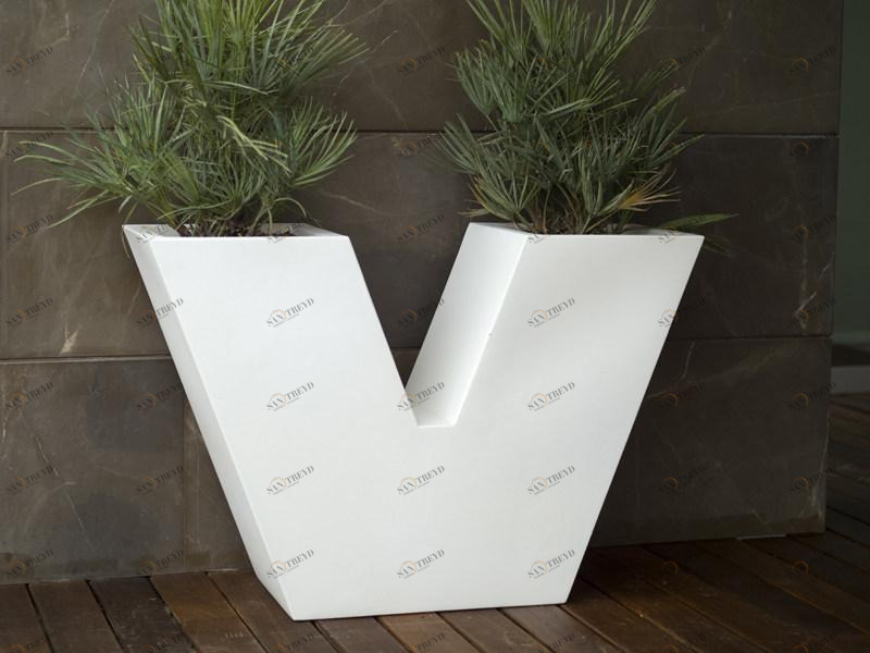 VONDOM Горшок садовый полиэтиленовый Studio planters sun-id-1344614