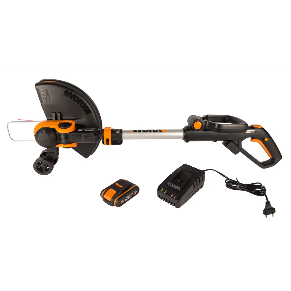 Триммер аккумуляторный Worx WG163E.2 20 В 1x2 Ач АКБ и ЗУ входит в комплект 82221083 STLM-2051117  - Вид №1