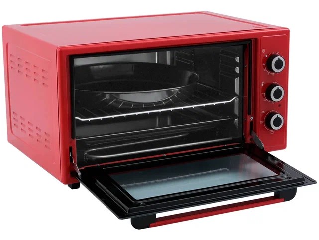 9146389 Мини-печь Oasis M-50R красный STDN-0150592 - Вид №1