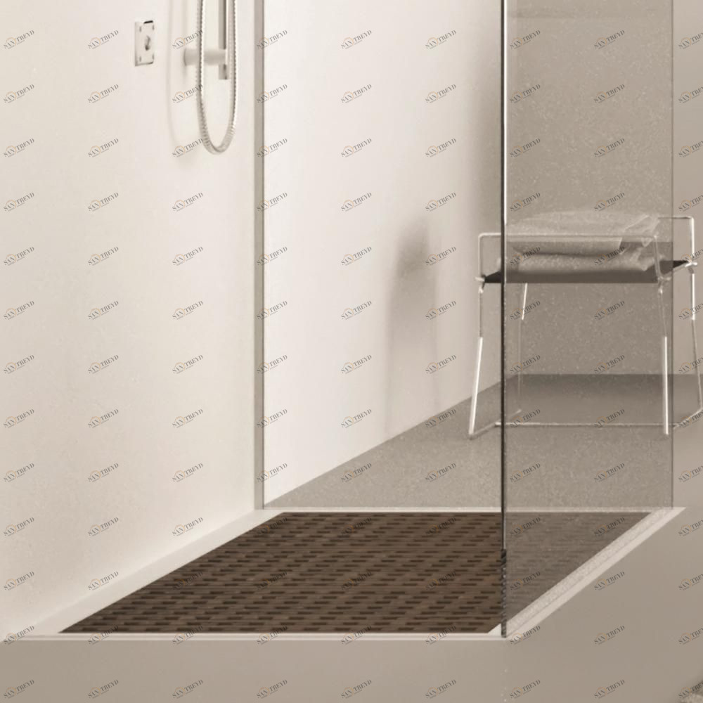 Moma Design Душевой поддон 800х1800 Shower Car белый/дерево SHCI311818