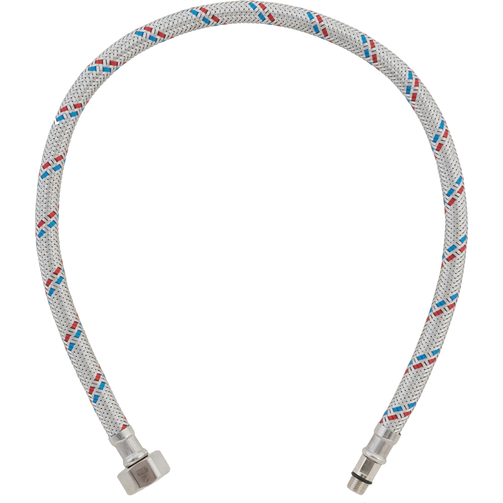 82894089 Гибкая подводка для воды, 1/2", М10, штуцер-гайка, 30 см Santreyd 