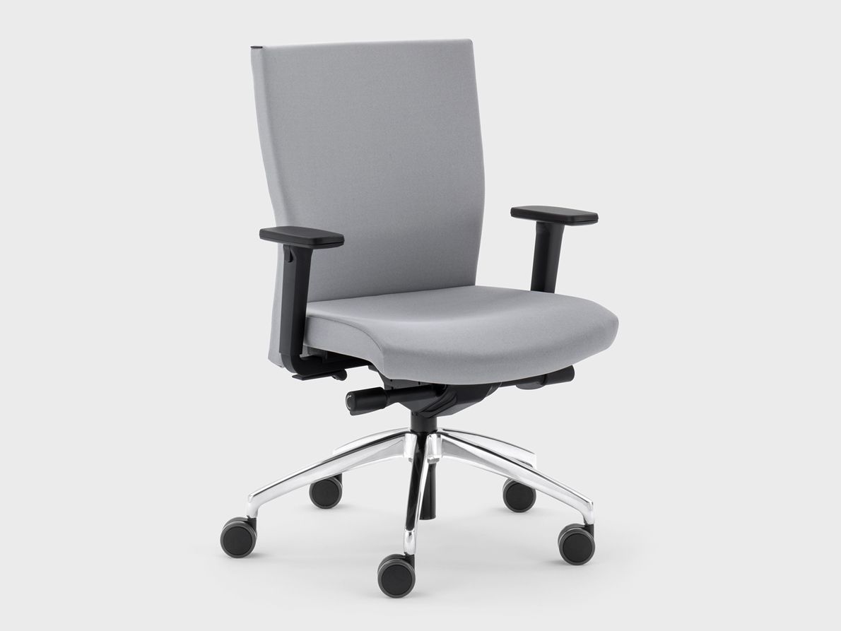 Тканевый операционный офисный стул с колесами на насесте Viganò Queen Fabric ARCH-00071945