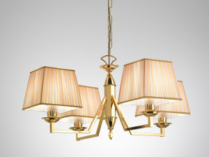 Латунный подвесной светильник