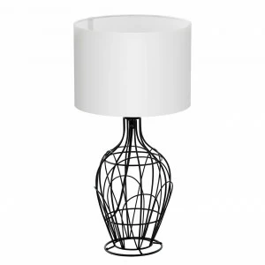 Настольная лампа Eglo Fagona 94607 EGLO ВАЗА 080395 Белый;черный