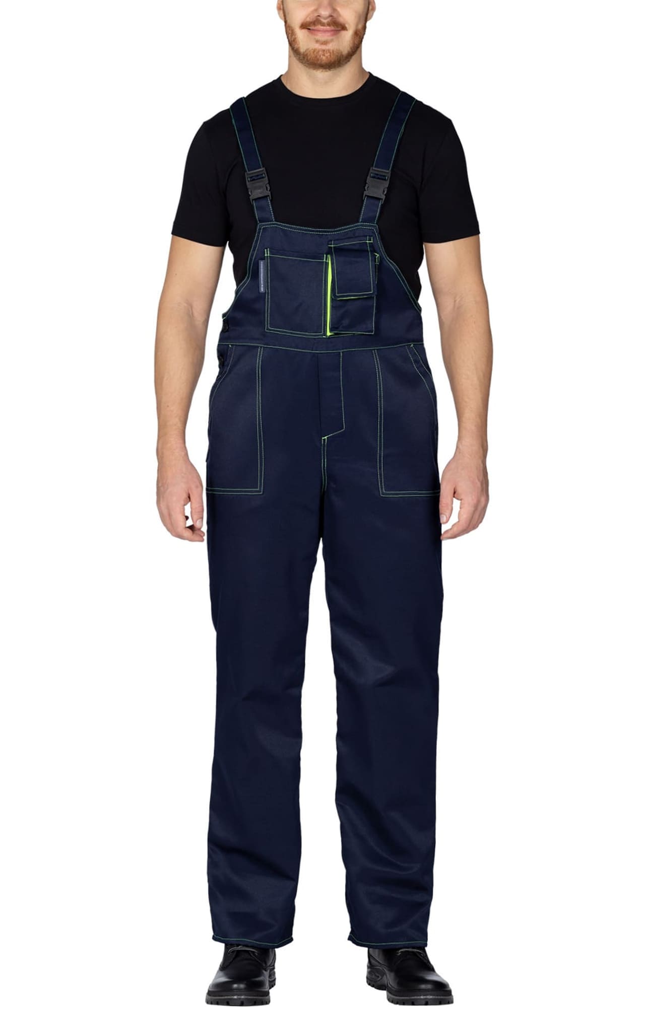 63853 Костюм "Коммунальщик" темно-синий с лимонным  Летняя спецодежда  размер 56-58/182-188  - Вид №11