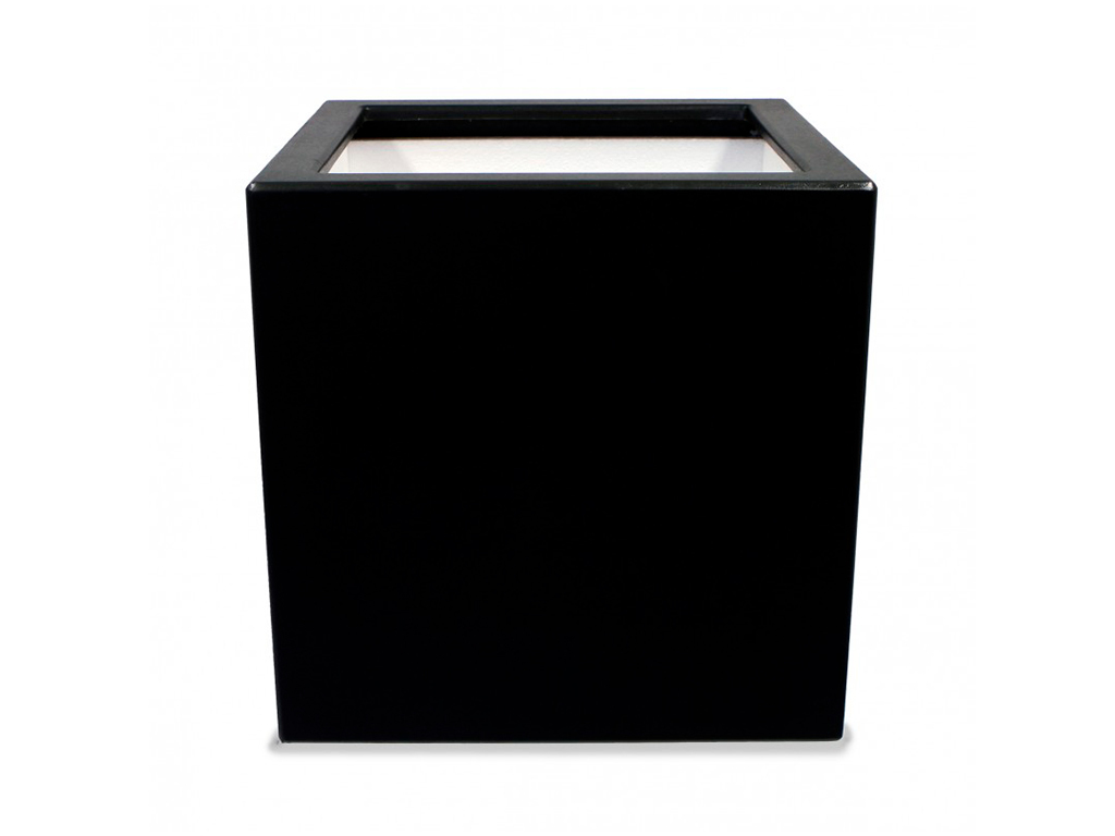 Вазон Кашпо коллекции "Ардена" АD 70/70/70 RAL7021 ГеоПластБорд GPBST-96 - Вид №1