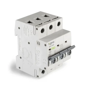 91228072 Автоматический выключатель Sigma elektrik 3P D63 А 6 кА 6SM363D STLM-1102495