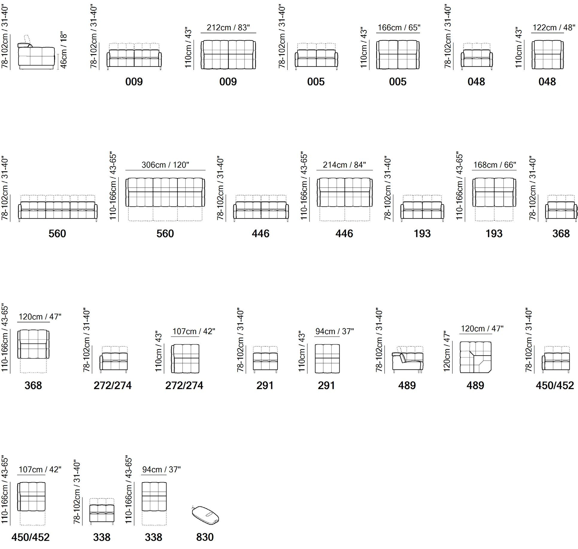 Тканевый угловой диван с электроприводом Natuzzi Italia Philo ARCH-00121671 - Вид №5