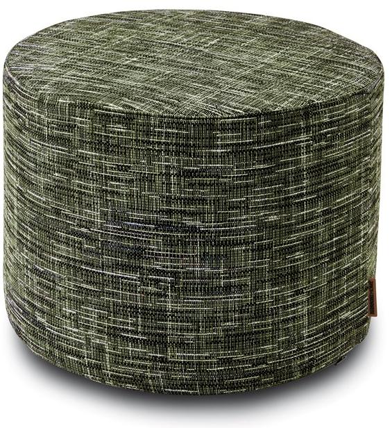 MissoniHome Пуф Cylinder из жаккардовой ткани Shades stripes sun-id-1458522 - Вид №2