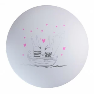 Настенно-потолочный светодиодный светильник MW-Light Улыбка 365015901 MW-LIGHT УЛЫБКА 208054 Белый