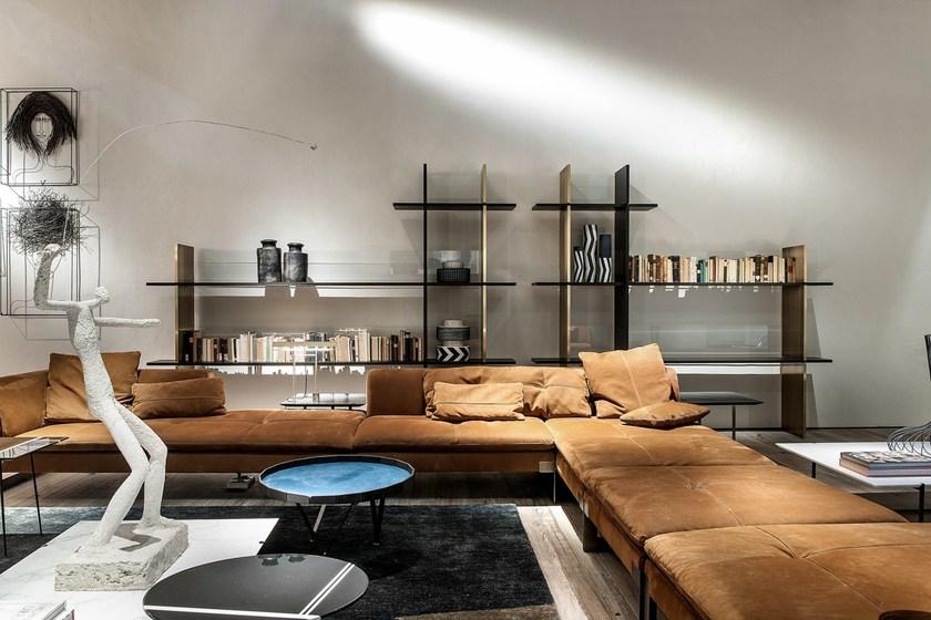 BAXTER Самонесущий книжный шкаф из алюминия и стекла sun-id-1347561 - Вид №2