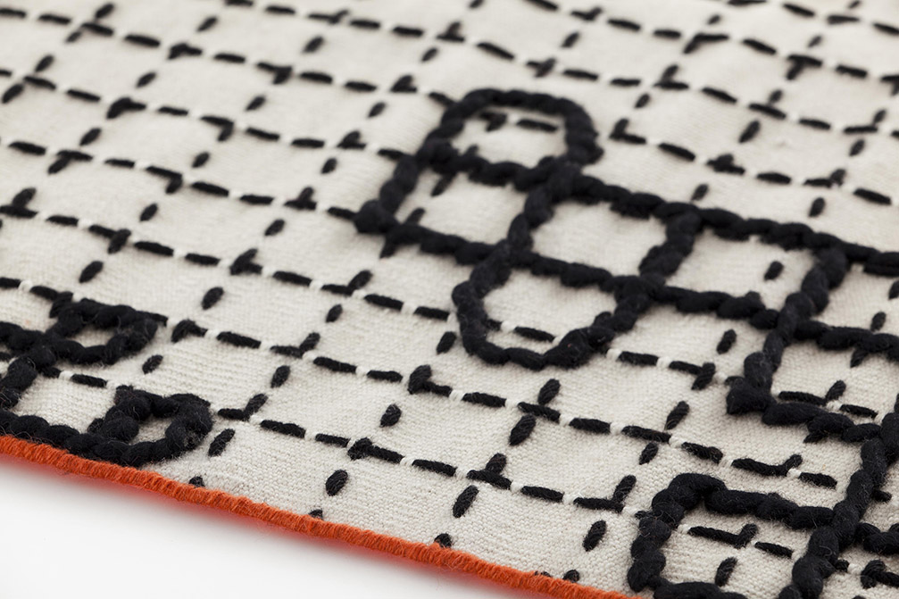 070865 Ковер Banda Individual D White GAN Bandas