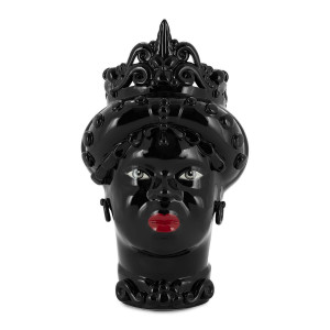 201064-90 ABHIKA ВАЗА MORO LADY MED. ПРОСТО BLACK