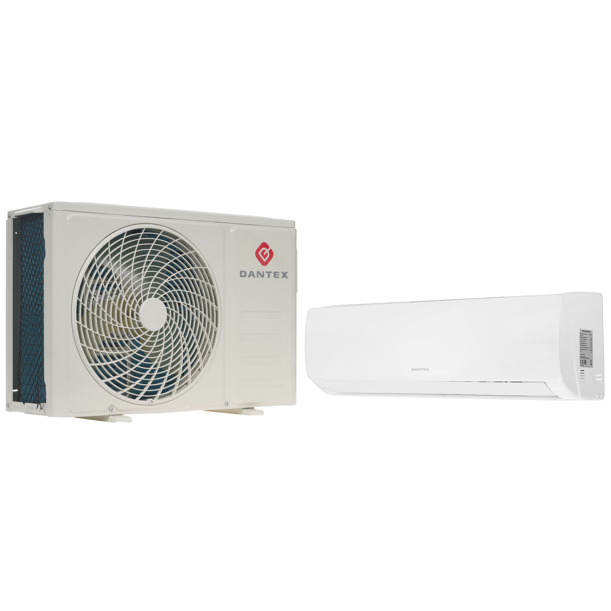 9986543 Кондиционер настенный сплит-система Dantex RK-07ENT4/RK-07ENT4E белый STDN-0004050