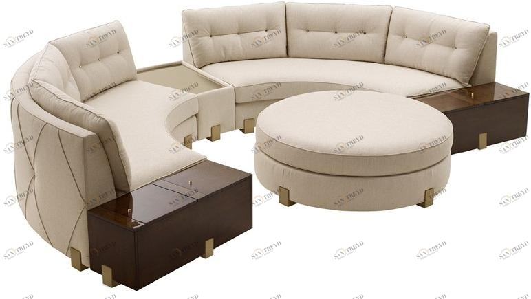 VOLPI Модульный диван Luigi volpi Lv-20001