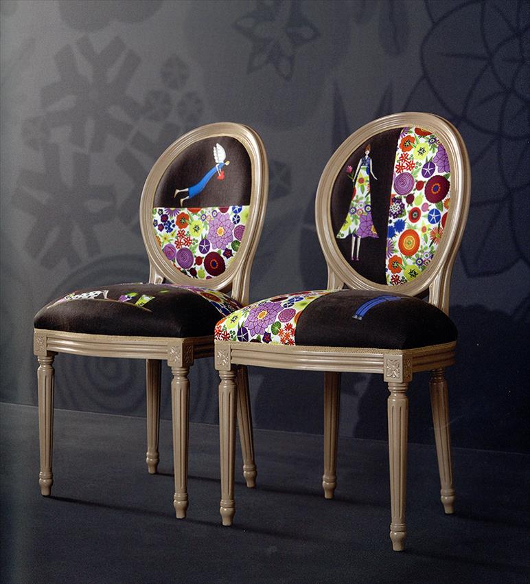 Стул FIAMMETTA CREAZIONI CR/608  - Вид №2