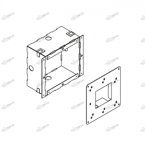 Короб / Heli 1 Concrete Box 115 Delta Light sun-id-375283