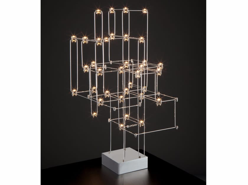 Никелевая настольная лампа Quasar ARCH-00116078