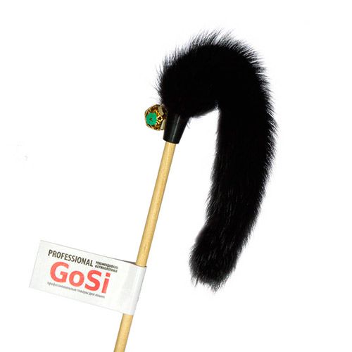 ПР0042327 Игрушка для кошек Дразнилка Лапка норки на картоне с еврослотом GoSi 