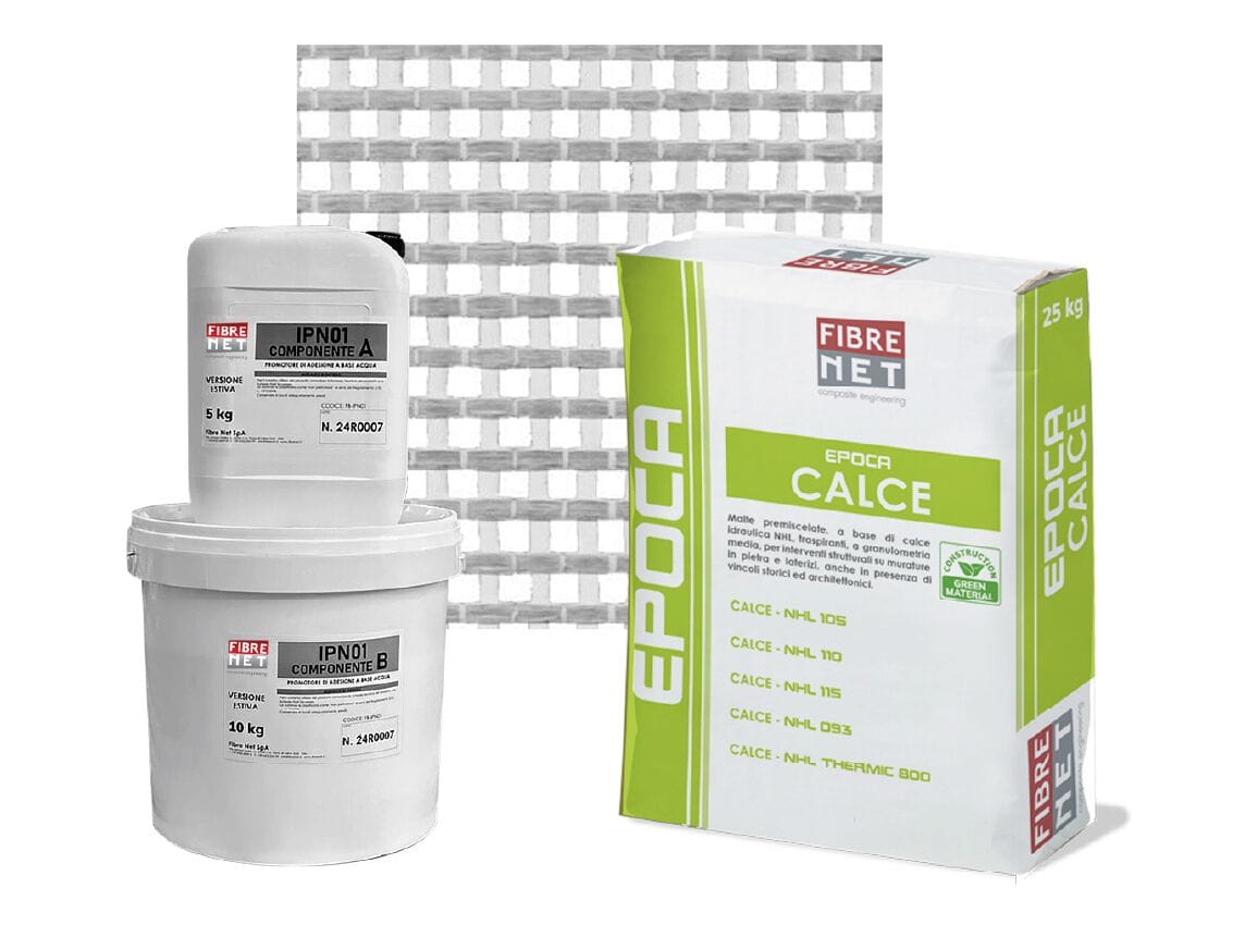 Система армирования FRCM Fibre Net C-MATRIX ARCH-00120839