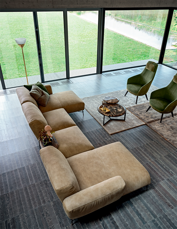 Диван TURRO NICOLINE SALOTTI 5202 + 1602 + 5001  - Вид №1